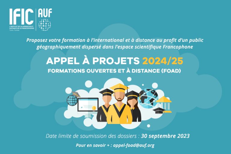 Formation ouvertes à distance (FOAD)