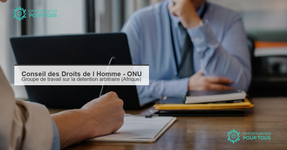 L ONU cherche un membre africain du Groupe de travail sur la detention arbitraire 