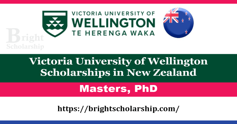 Victoria University of Wellington Scholarships 2024-25 in New Zealand (Funded)