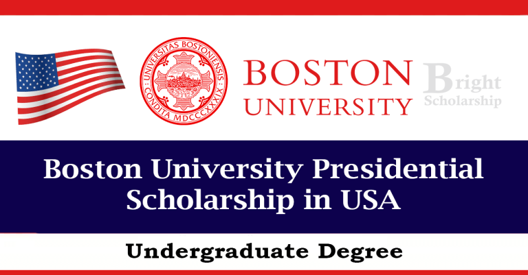 Boston University Presidential Scholarship 2024 in USA