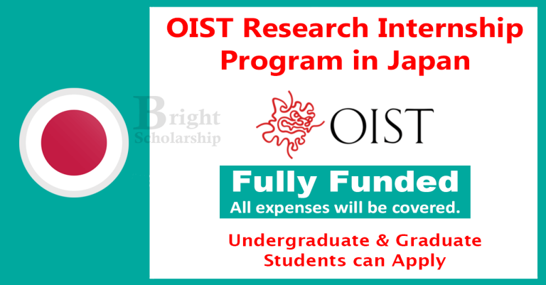 OIST Research Internship Program 2024-25 in Japan (Fully Funded)