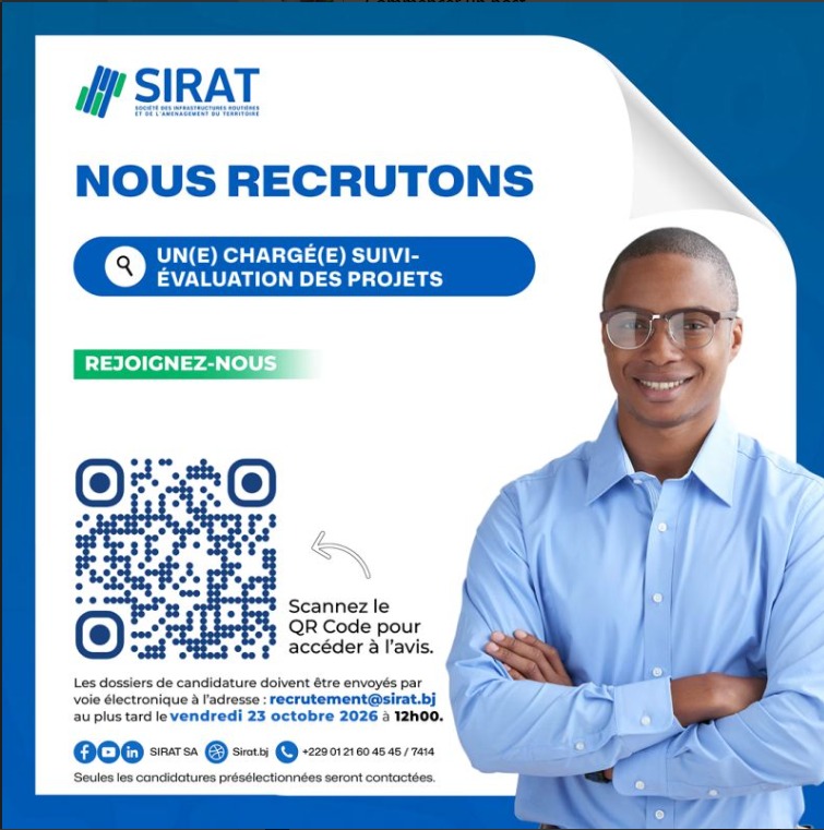 Un(e)charge(e) de suivi-evaluation des projets