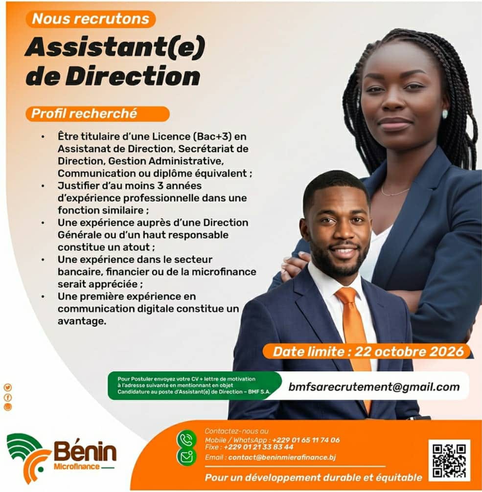 un(e) Assistant(e) de Direction